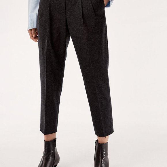 Aritzia Babaton Cohen Wool Cashmere Pant Size 2 - Picture 5 of 8